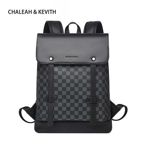 CHALEAH&KEVITH双肩包真皮男士