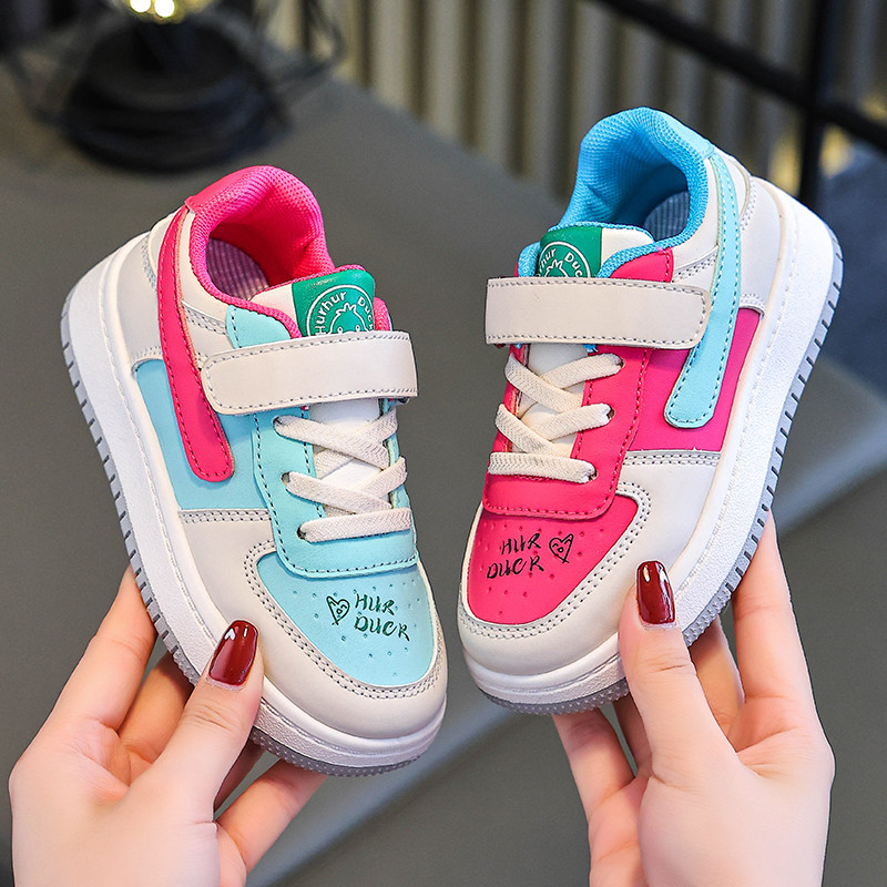 儿童运动鞋女童鞋子洋气时髦鸳鸯鞋2026春季新款男童炸街痞帅板鞋,童鞋/婴儿鞋/亲子鞋,板鞋,淘宝优惠券,粉丝福利购,淘宝优惠卷
