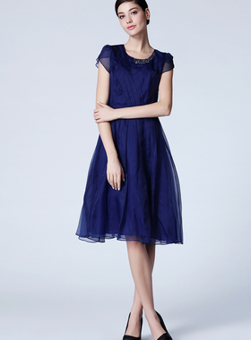 BBLLUUEE粉蓝衣橱专柜正品撤柜清仓 春夏连衣裙952L277