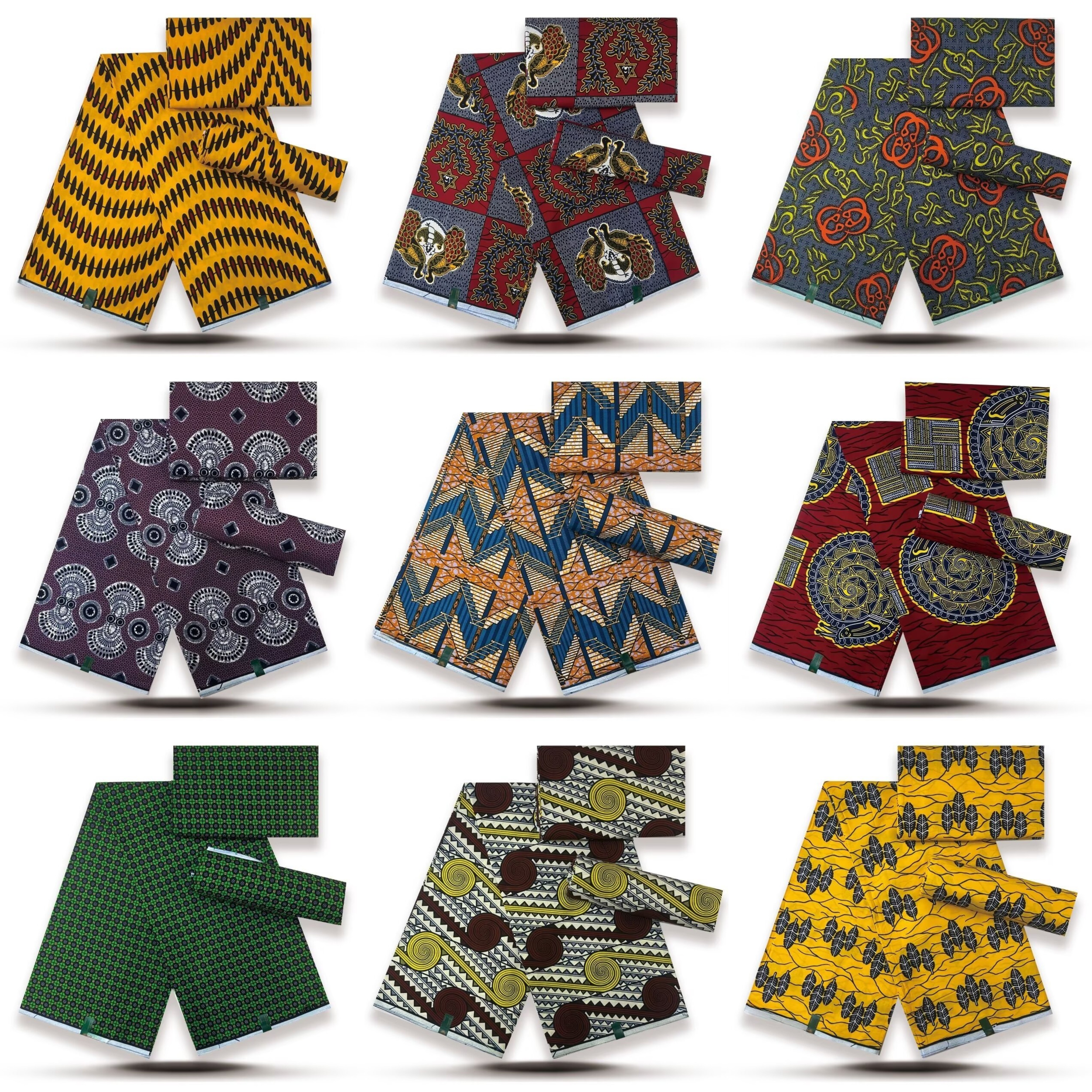 Holland Pure cotton wax cloth Ankara pagne非洲纯棉腊布面料