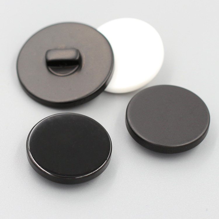 高档呢子大衣纽扣衬衫树脂儿童白色黑色平面西装风衣钮扣扣子专卖