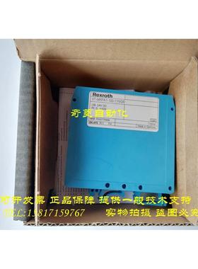 R900779644 VT-MRPA1-100-11/V0/0 全新原装力士乐Rexroth放大器