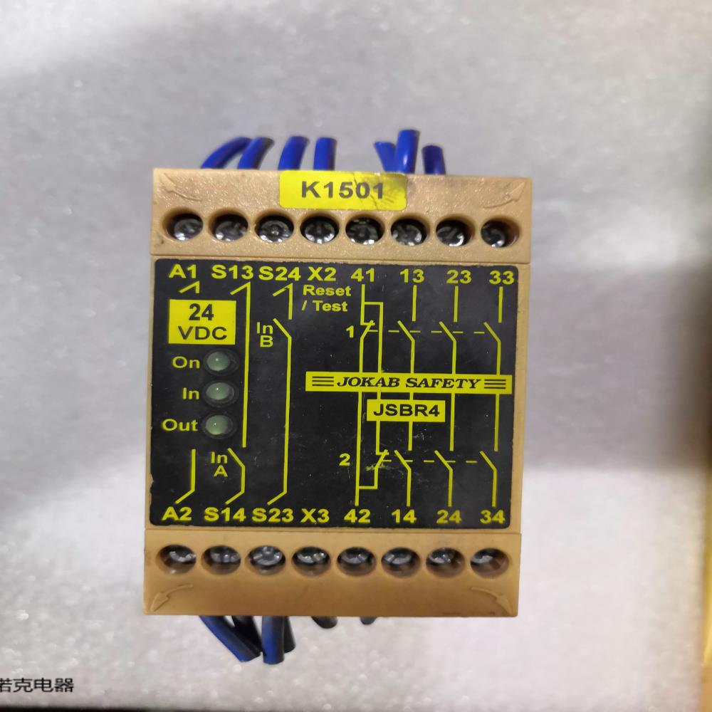 佳可保安全继电器 JOKAB SAFETY JSBR4 现货