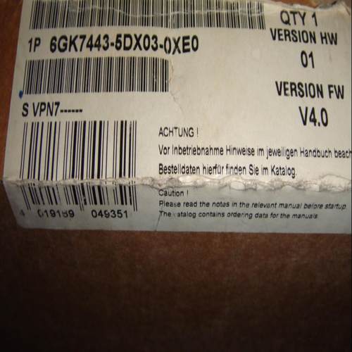 有包装 6GK7443-5DX01-0XE0 6GK7 443-5DX01-0XE0 现货