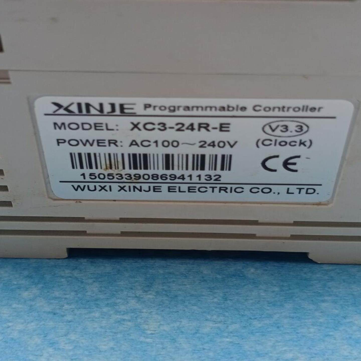 原装拆机信捷PLC可编程控制器XC3-24R-E现货实物图