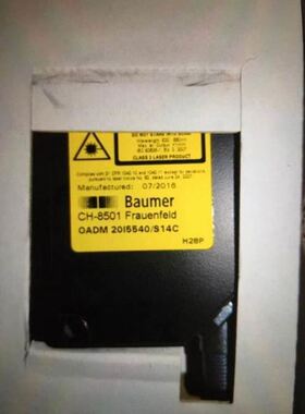 Baumer OADM 20I5540激光传感器CH-8501 OADM20I4570/S14C