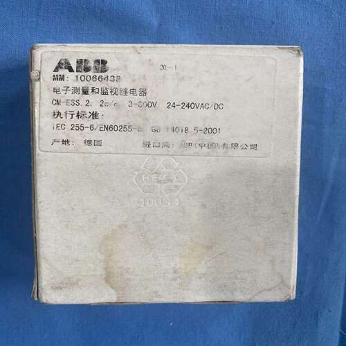【汇盈传感器】ABB热敏电阻保护器CM-ESS.2三相监视继电器1SVR430