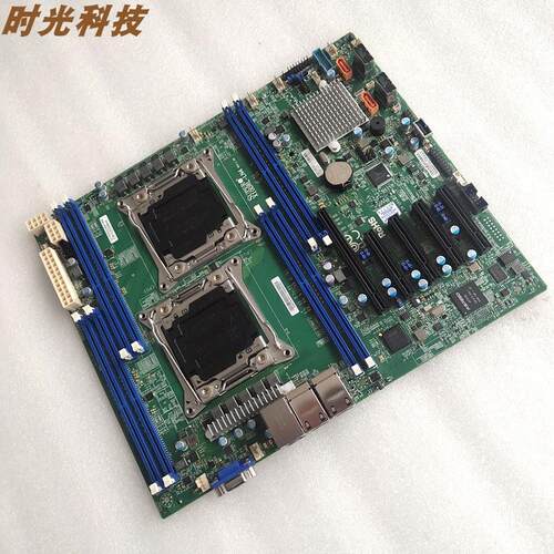 全新超微X10DRL-LN4双路X99服务器主板C612 i350am4 四口千兆