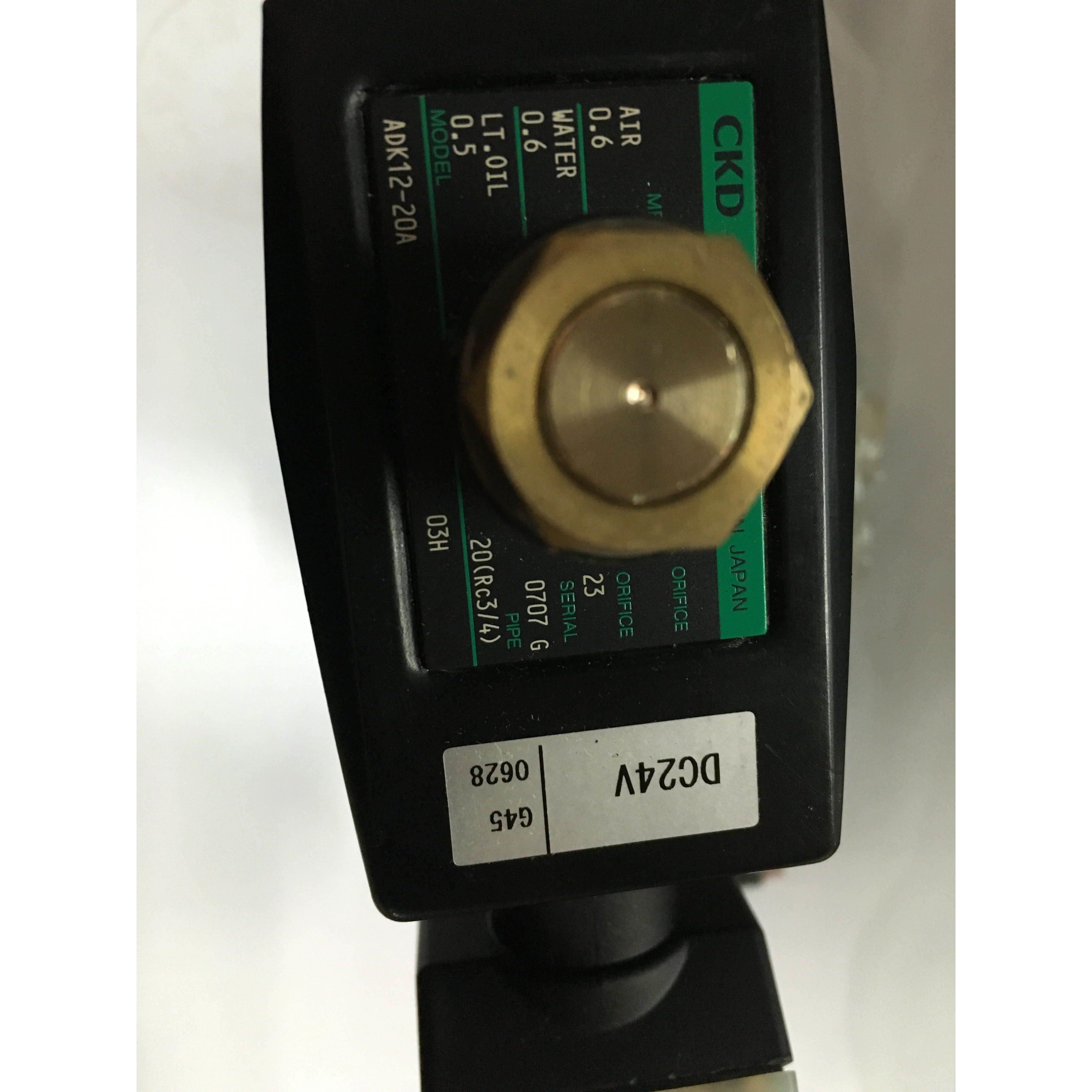 ADK12-20A-03H/15现货CKD常开电磁阀流体阀全新原装真品当天发货