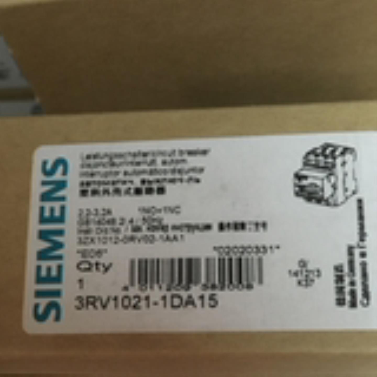 塑壳断路器3RV1021-1DA15 3RV1021-1JA10