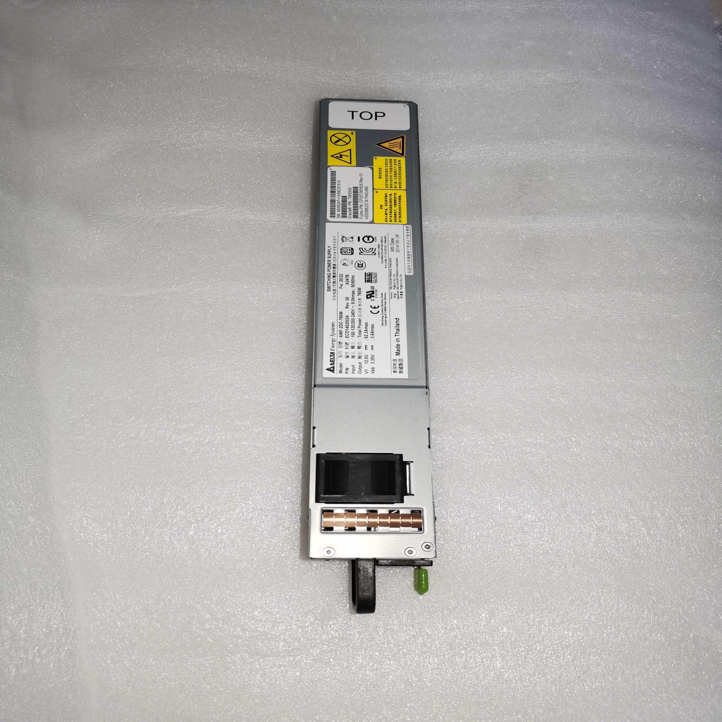 SUN Oracle A247B X5-2 ZS3-2 X7-2 7065505 AWF-2DC-760W电源