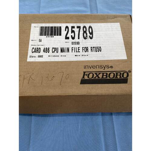 【汇盈传感器】FOXBORO福克斯波罗CARD 486CPU MAIN FILE电路板线