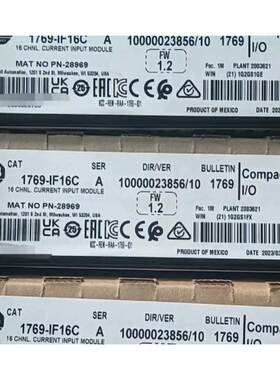 汇盈 传感器1769-IF16C，1769IF16C未开封，