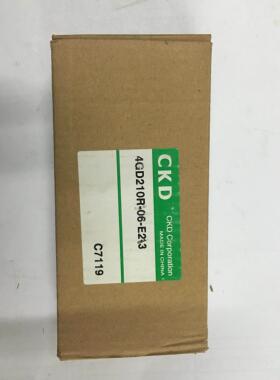 4GD210R-06-E2-3现货CKD电磁阀DC24V全新原装真品当天发货议价