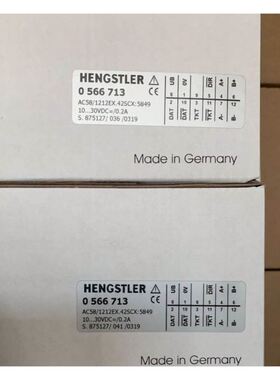 原装亨氏乐编码器0566713 HENGSTLER 编码器 0566833 056
