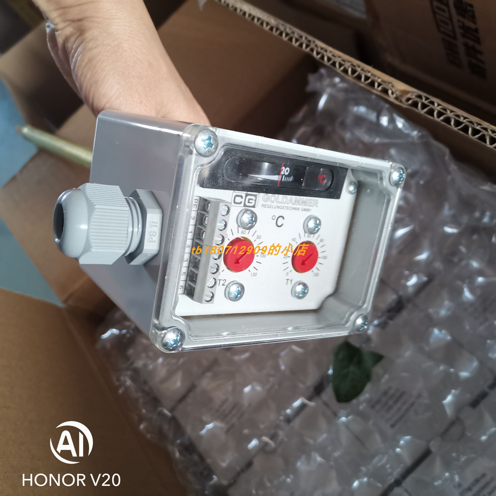 GOLDAMMER TR12-K2-A-FE-300-MS-I温度计威声zws-25CUQS传感器