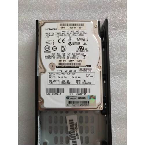 【汇盈传感器】HP 3PAR 7400 QR494A 697388-001 M6710 450GB 10K
