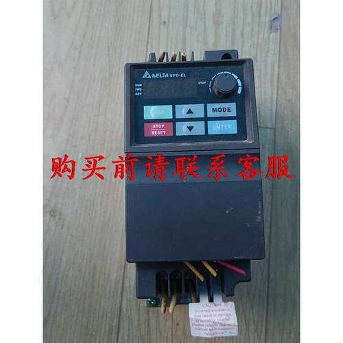 .台达变频器VFD007EL43A，功率为750W,三相380