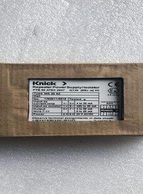 全新原装 Knick 科伲可 WG 20 A2 实物照片现货 PTB 99 ATEX 20