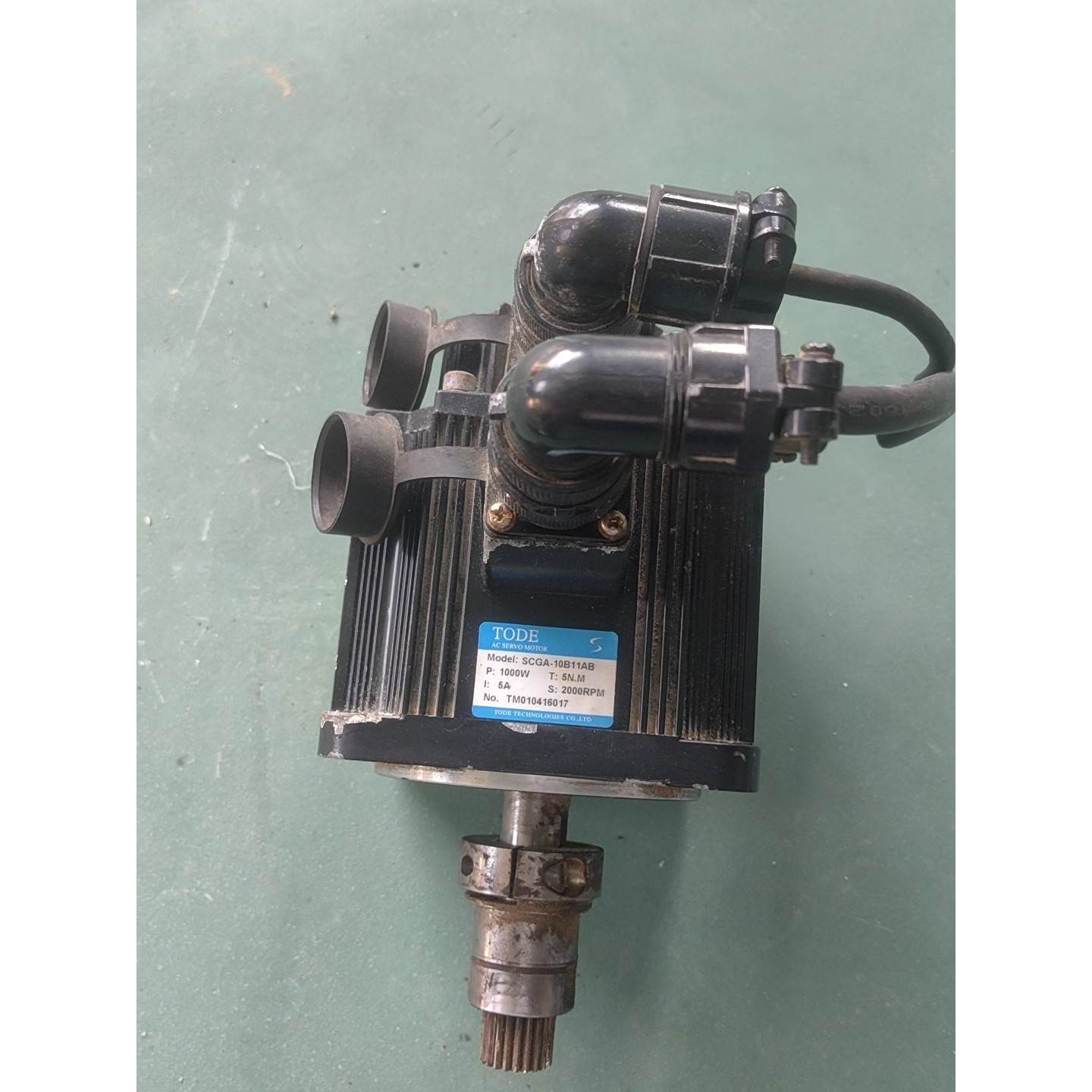 【汇盈传感器】拆机TODE 1000W电机SCGA-10C11AB