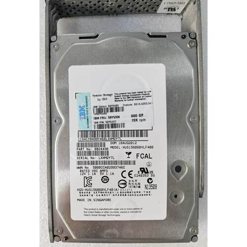 【汇盈传感器】IBM 5417 DS4700 DS5020 600G 15K FC 59Y5336 59Y