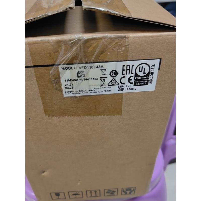 【汇盈传感器】台达VFD110E43A库存新机