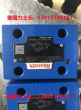 力士乐比例阀4WRA10EA00-22/G24K4/V-872 R901085669
