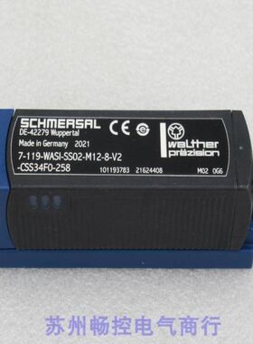 SCHMERSAL传感器7-119-WASI-SS02-M12-8-V2-CSS34F0-258
