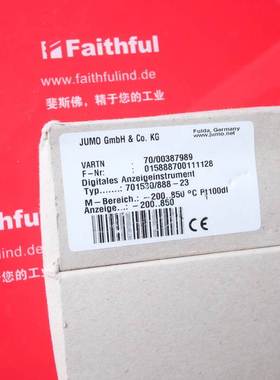 JUMO 00387989 久茂温控器 di32 701530/888-23