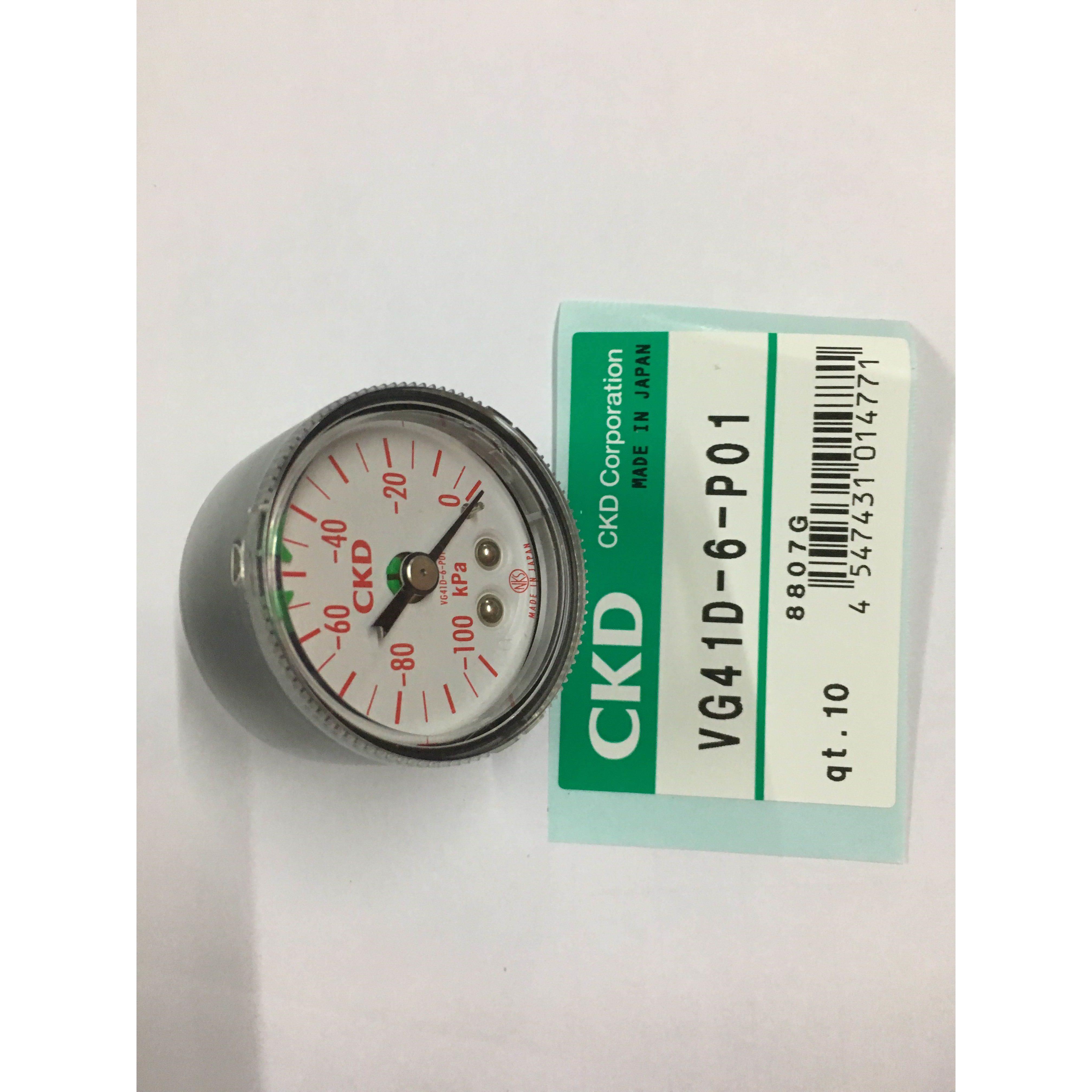 日本CKD真空压力表VG41D-6-P01全新原装当天发货