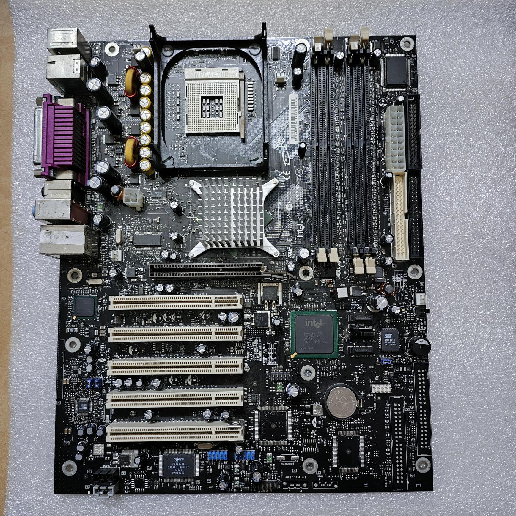 英特尔 D865PERL  AA C23719-214 黑色 478 大板
