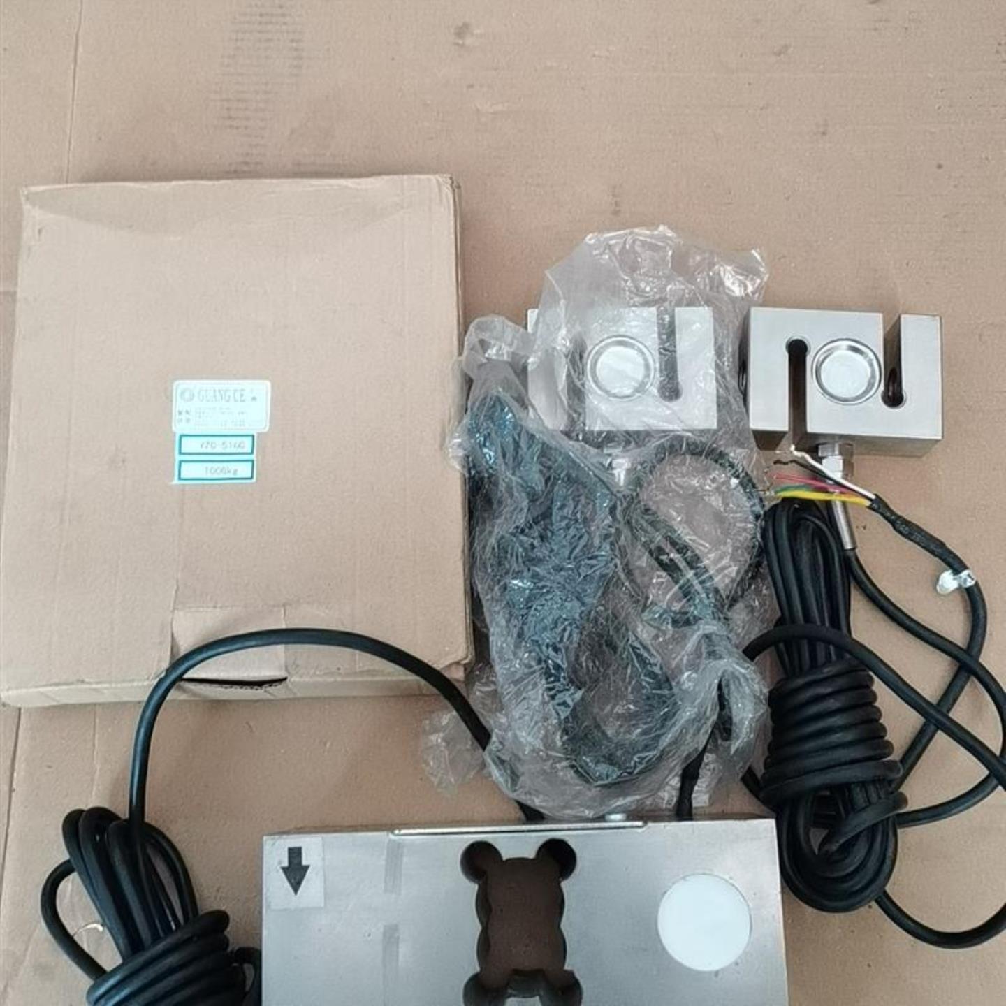 广州电测YZC-516C称重传感器三台 1000kg议价