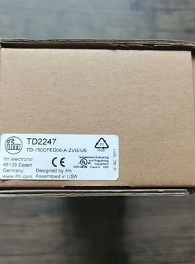 【致富机电】(请) IFM易福门 TD2247 温度变送器
