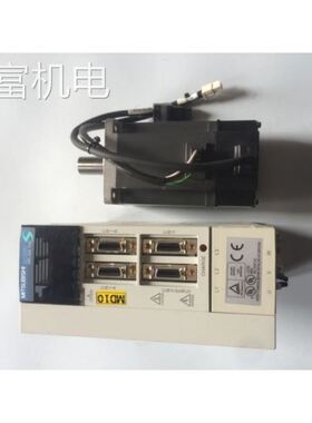非实 伺服电机驱动器 HC-KFS73+MR-J2S-70A 一套 测试好 现