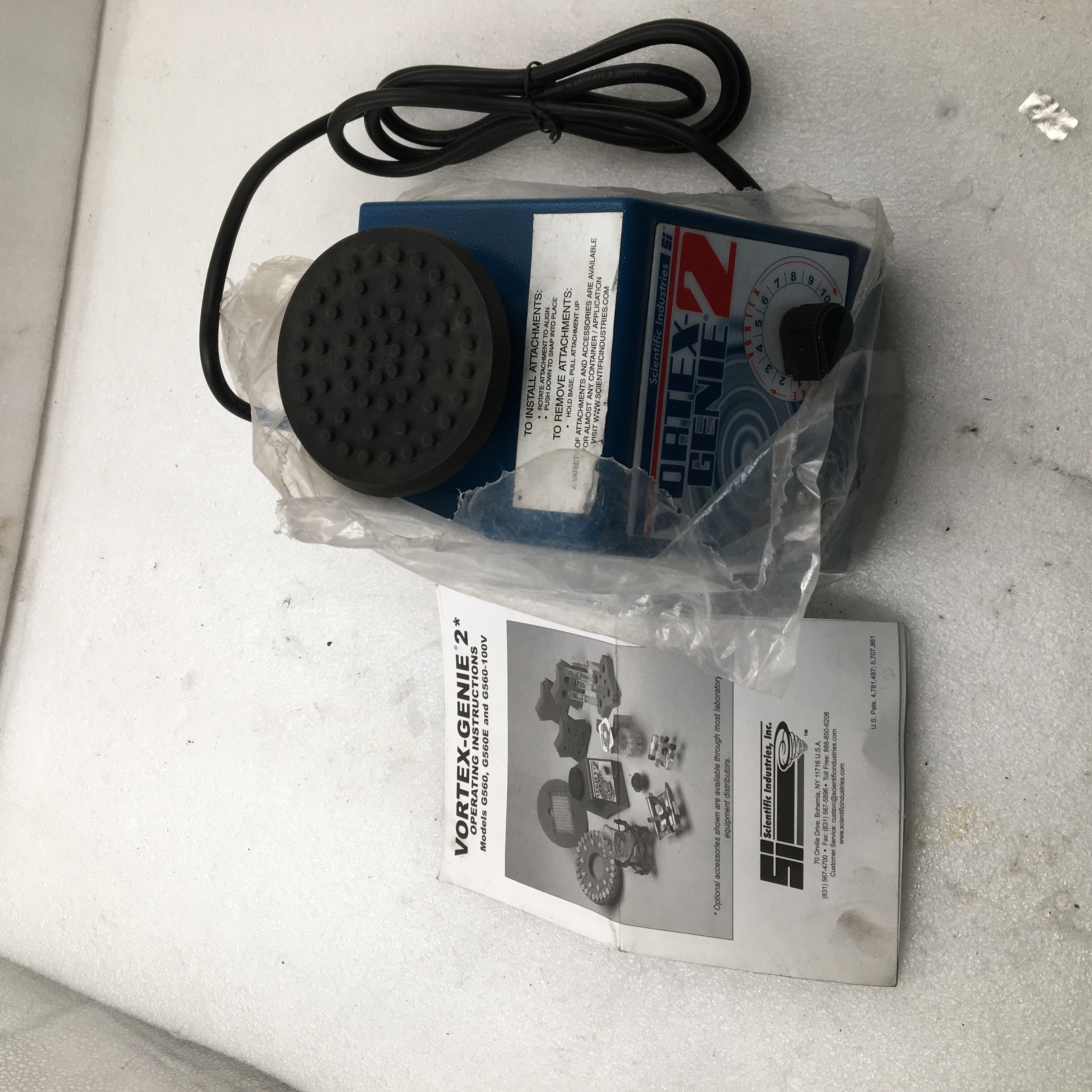 美国SI漩涡混匀仪Vortex Genie2旋涡振荡器 G-560E