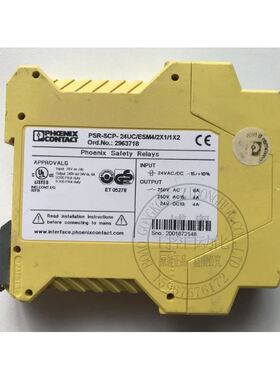 原装菲尼克斯继电器2963718 PSR-SCP-24UC/ESM4/2X1/1X2