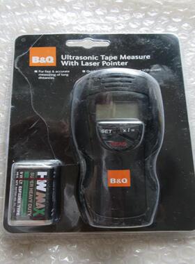 全新原装 B&Q Ultrasonic Tape Measure With Laser Pointer