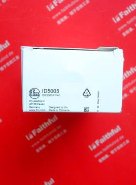 IFM ID5005 易福门电感式传感器 IDE3060-FPKG 无包装