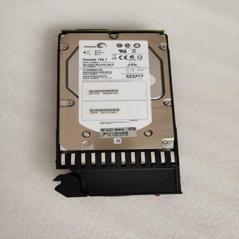 HP AP858A 601775-001 MSA2000 P2000 300G 15K SAS转FC 存储硬盘
