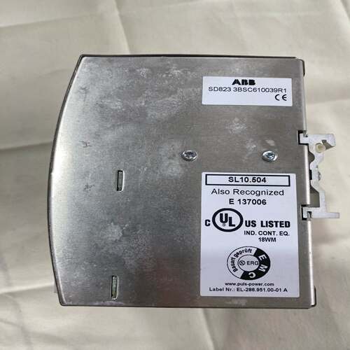 【汇盈传感器】ABB电源模块SD823输入输出模块3BSC610039R1可编程