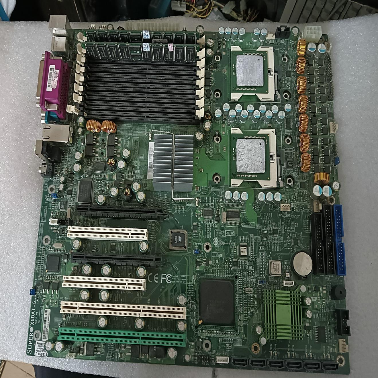 拆机 超微 X6DAT-G REV101  服务器工控主板  现货 配 CPU 内存