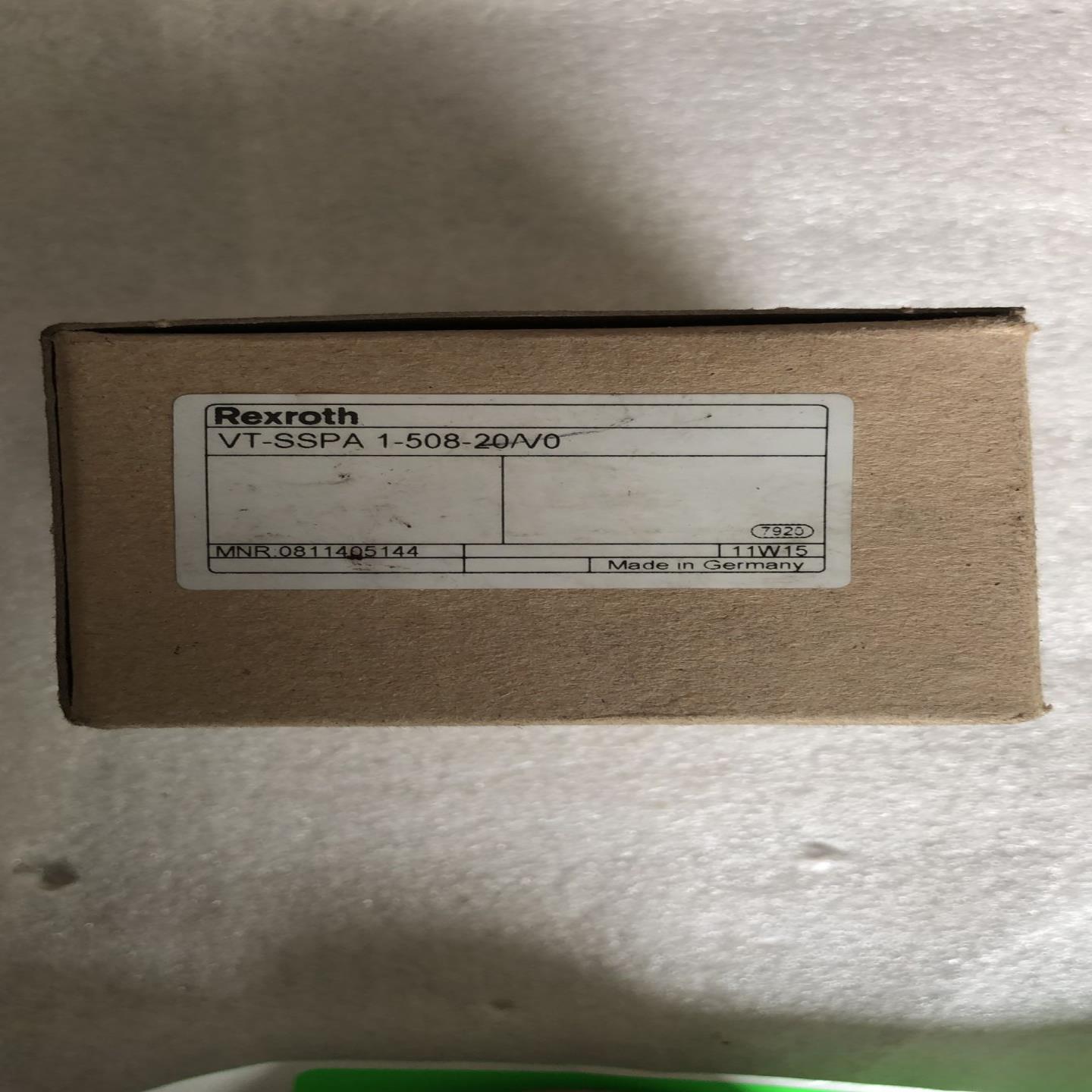 全新原装 Rexroth 力士乐 0811405144 VT-SSPA1-508-20V0 现货