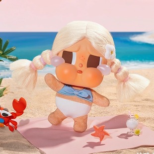 On度假搪胶毛绒公仔时尚 Mode 挂件盲盒 Vacation 泡泡玛特CRYBABY