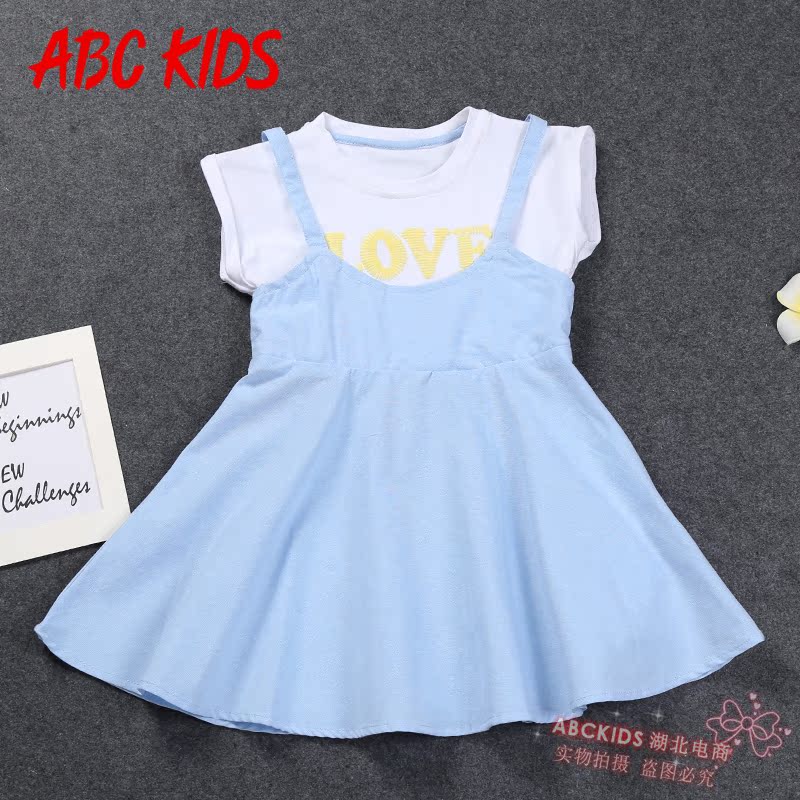 abcͯװÕýƷŮͯ¿É°®Á¬ÒÂȹ2018Ïļ¾Ð¿î¶ùͯ¼ÙÁ½¼þȹʱÉй«Ö÷ȹ