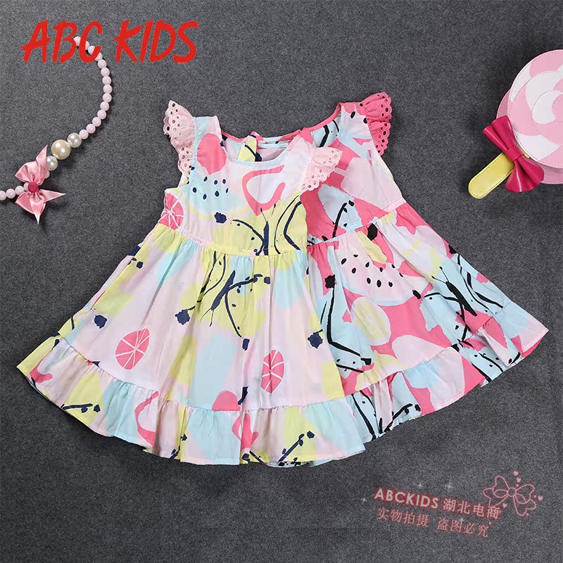 abcͯװÕýƷŮͯ´¿ÃÞ¹«Ö÷ȹ2018Ïļ¾Ð¿îСͯA×Öȹ±¦±¦Ó¡»¨Á¬ÒÂȹ