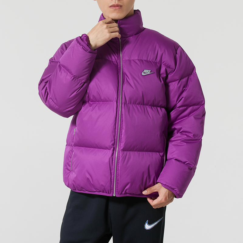 Nike耐克运动羽绒服男2025冬季新款立领运动服保暖棉羽夹克IM2081