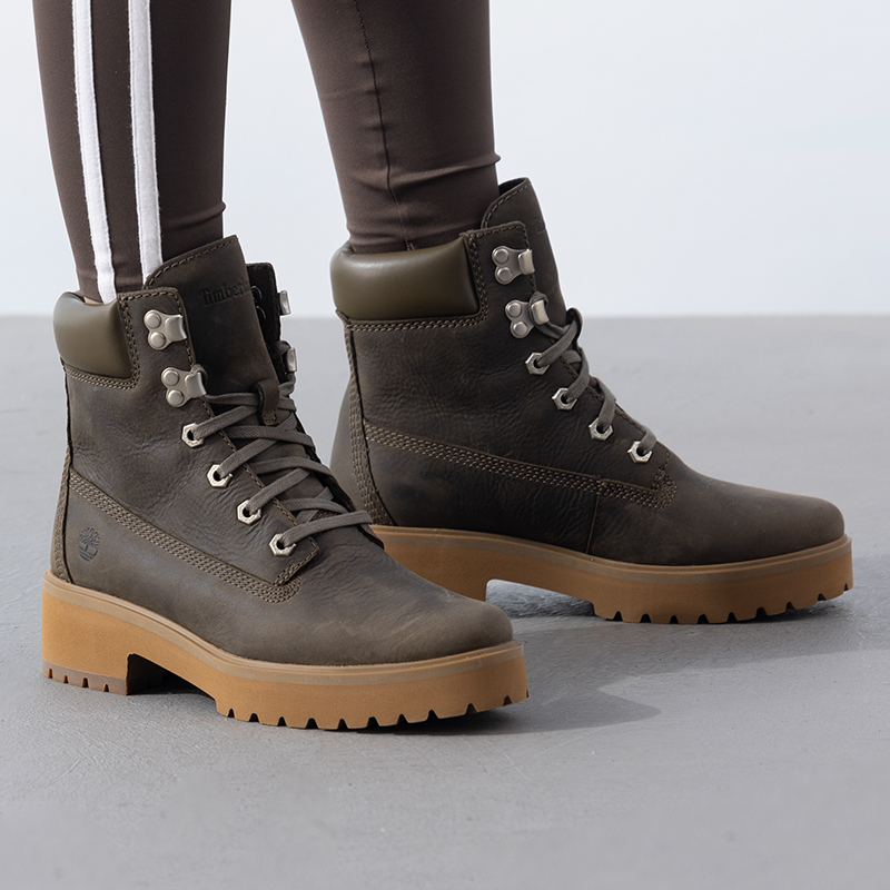 Timberland添柏岚女鞋美拉德风高帮靴户外时尚厚底休闲鞋A2CT5ET4