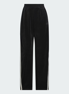 阿迪达斯裤子女裤2025秋季新款跑步运动裤直筒裤女士休闲裤KC0179