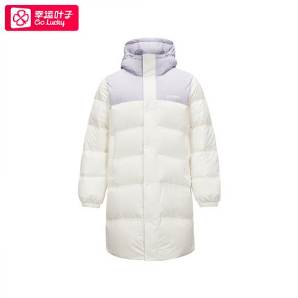 斯凯奇连帽羽绒服男女同款夏季新款长款棉羽夹克运动服防风外套潮