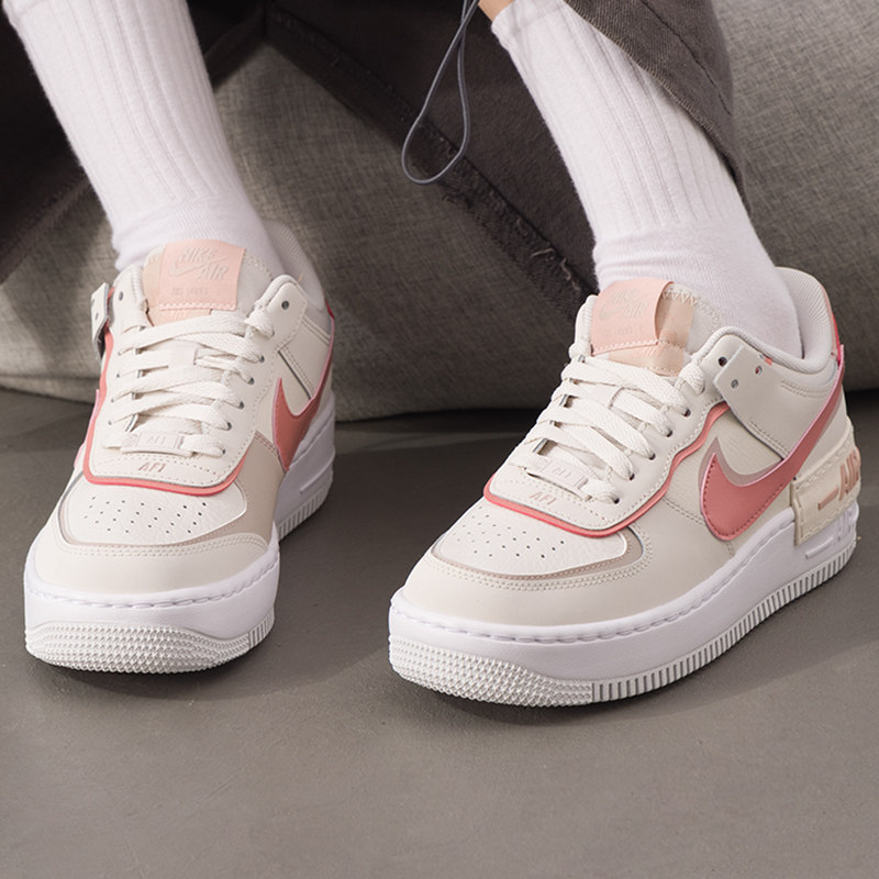 NIKE耐克轻便板鞋女鞋2026新款AF1 SHADOW运动鞋复古休闲鞋DZ1847,运动鞋new,运动休闲鞋,淘宝优惠券,粉丝福利购,淘宝优惠卷